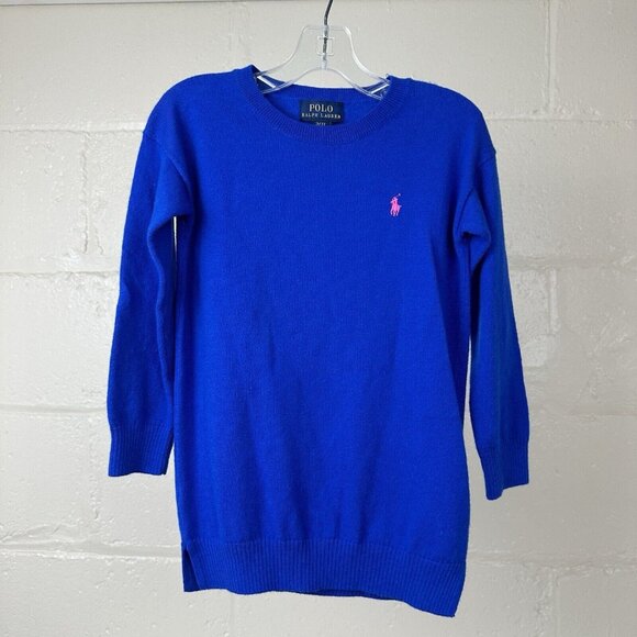 Ralph Lauren 3T Wool Blend Crewneck Toddler Sweater, Super Soft! - Picture 1 of 5